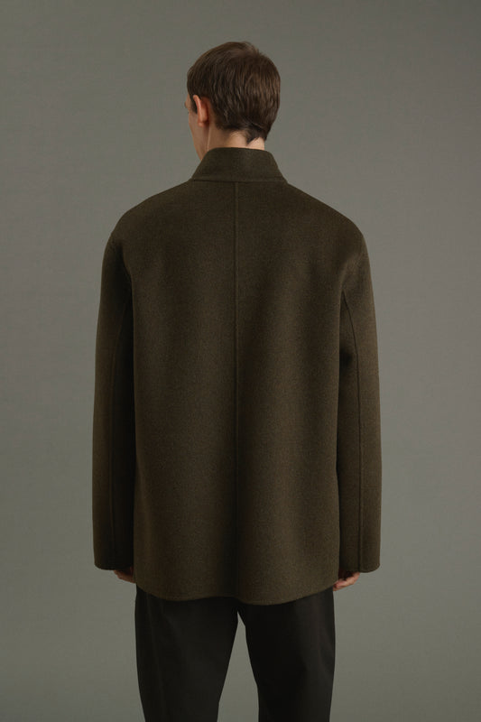Veste Eole - Kaki Chiné - Double Face - Homme
