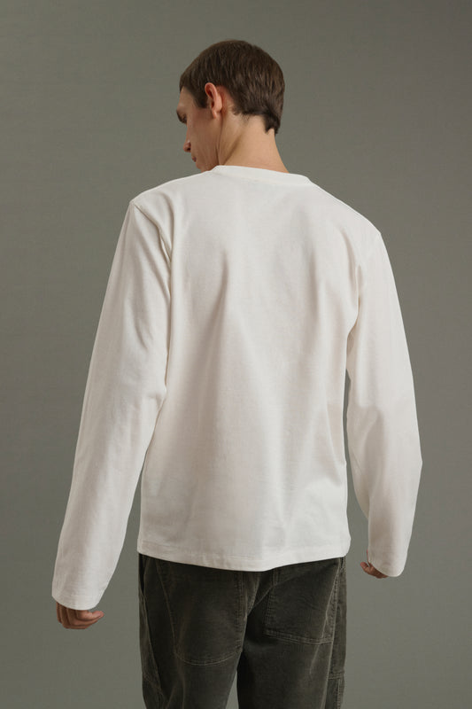 Tee-Shirt Thomas - Écru - Coton - Homme