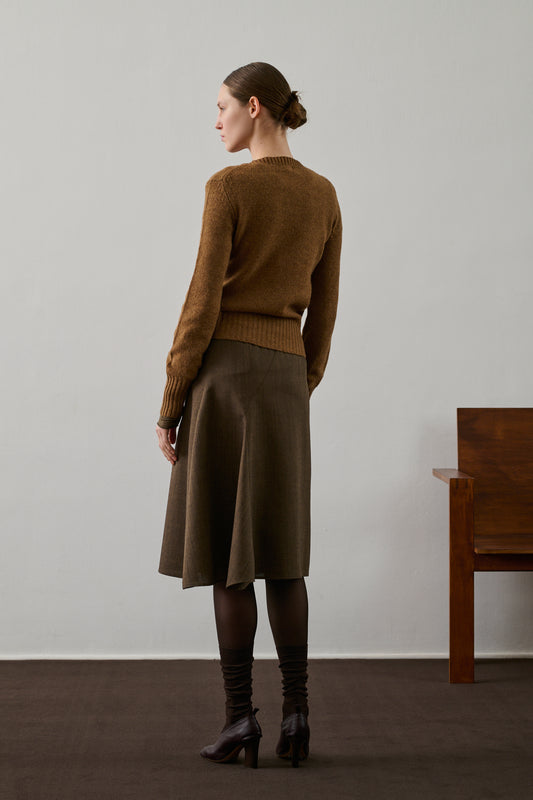 Pull Gipsy - Camel - Laine - Femme