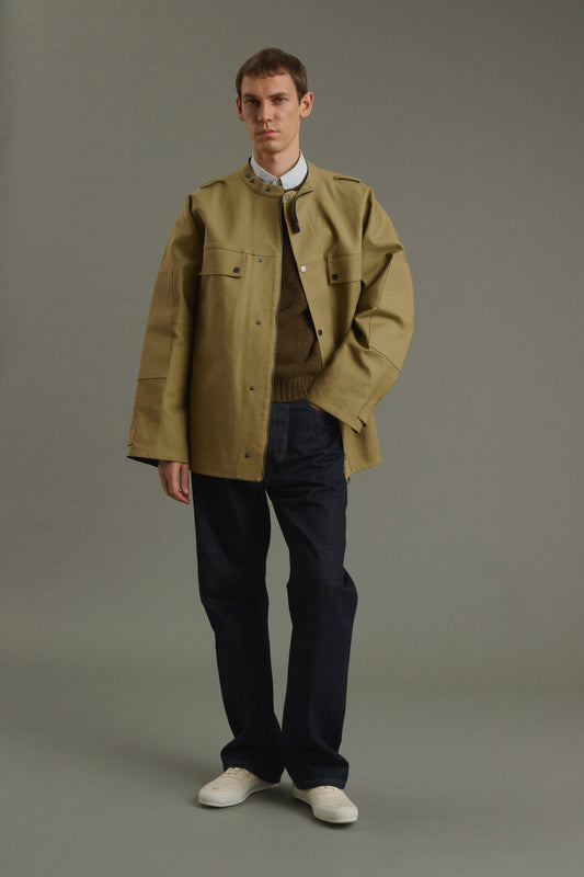 Manteau Martin - Beige - Coton - Homme