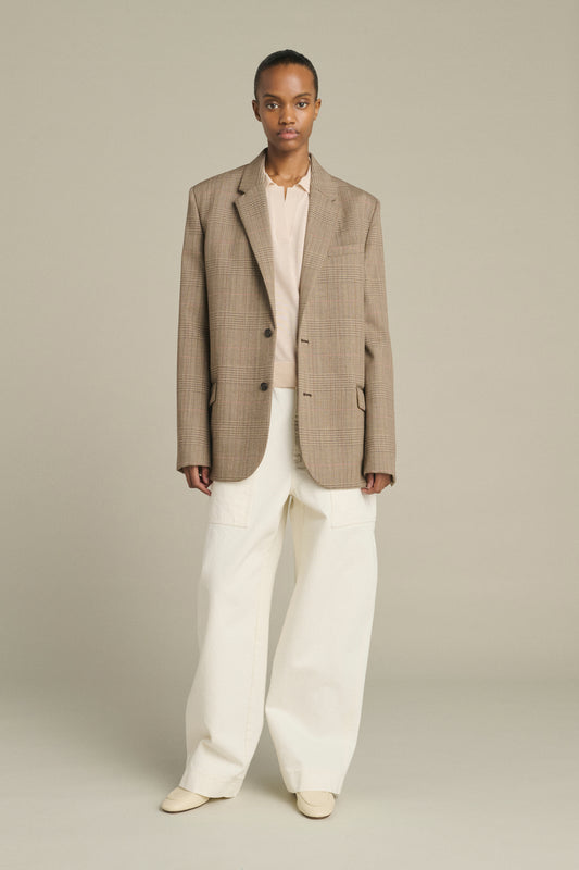 Veste Hermosa - Marron/Beige - Laine - Femme