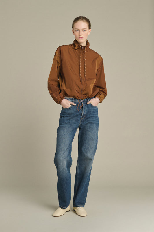Jean Lucien - Denim Bleu Délavé - Coton - Femme