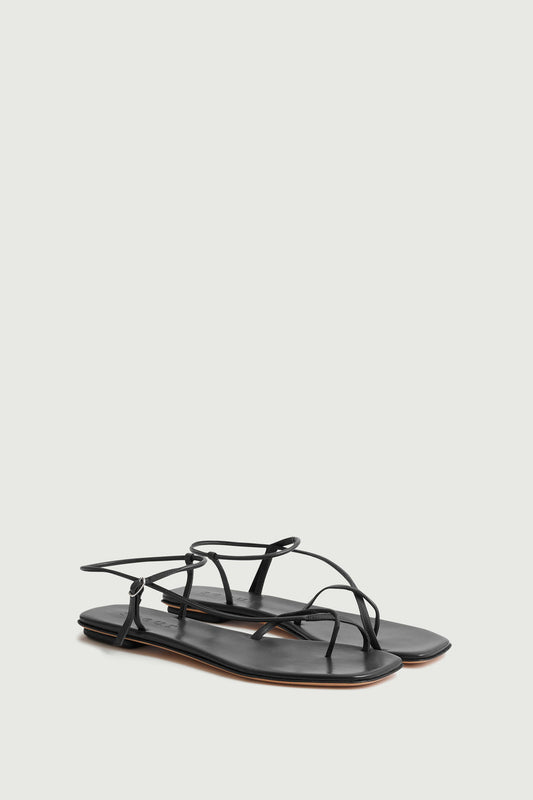 Sandales Rosalie - Noir - Cuir - Femme