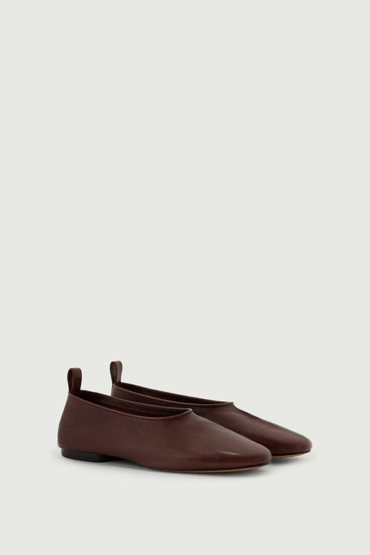 Ballerines Bala - Cognac - Cuir - Femme
