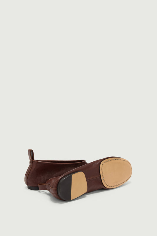 Ballerines Bala - Cognac - Cuir - Femme