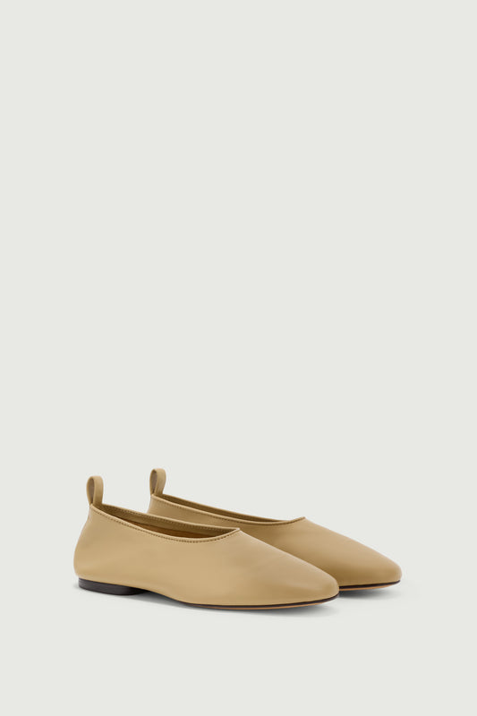 Ballerines Bala - Beige - Cuir - Femme