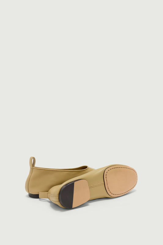 Ballerines Bala - Beige - Cuir - Femme
