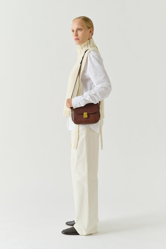 Sac Bellissima Mini - Cognac Cuir - Soeur