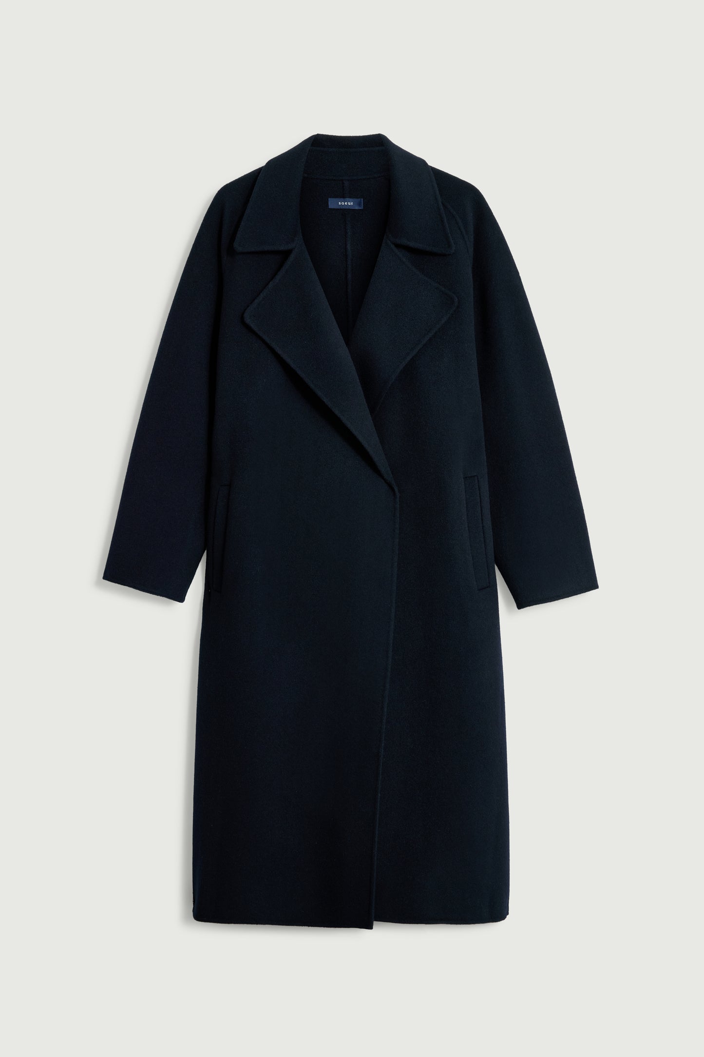 Manteau Harvard - Deep Navy - Laine - Femme
