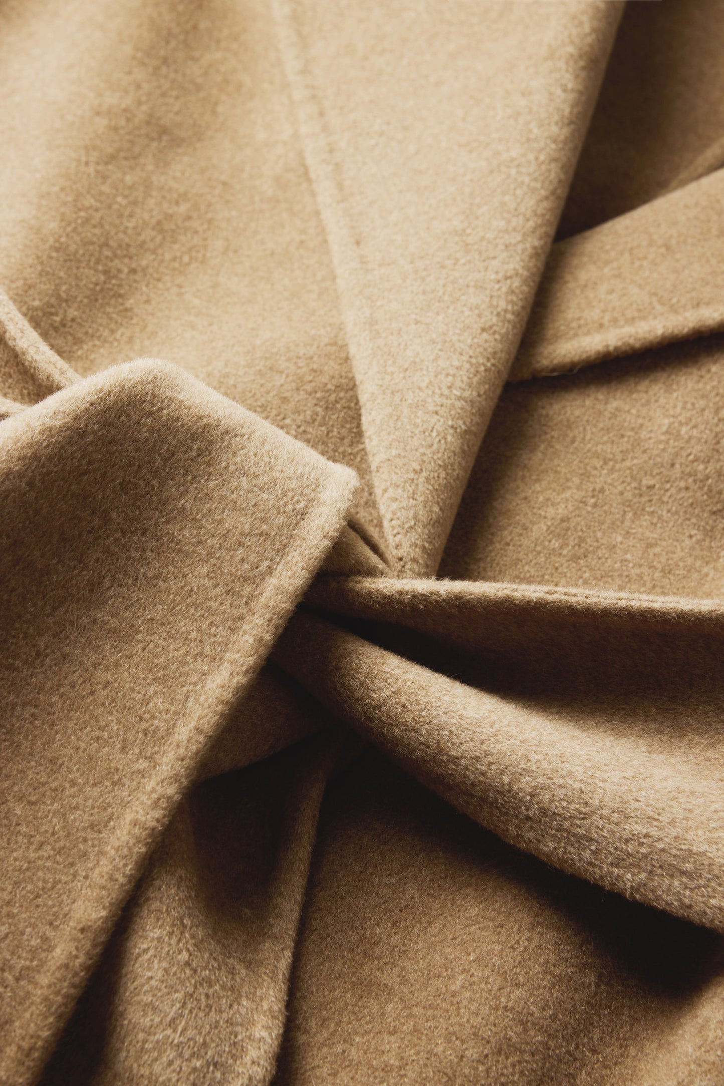 Manteau Harvard - Camel Chiné - Laine - Femme