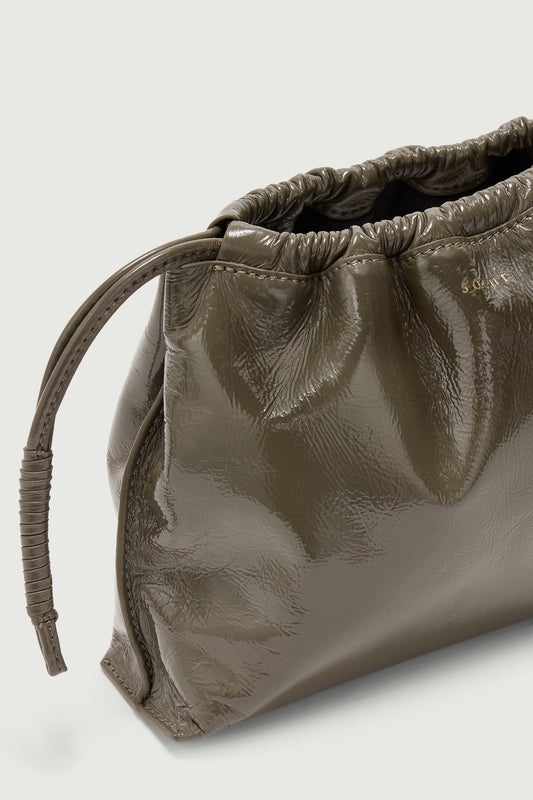 Sac Suzette - Kaki - Cuir - Femme