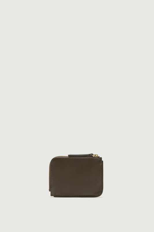 Porte-Cartes Talia - Kaki - Cuir - Femme