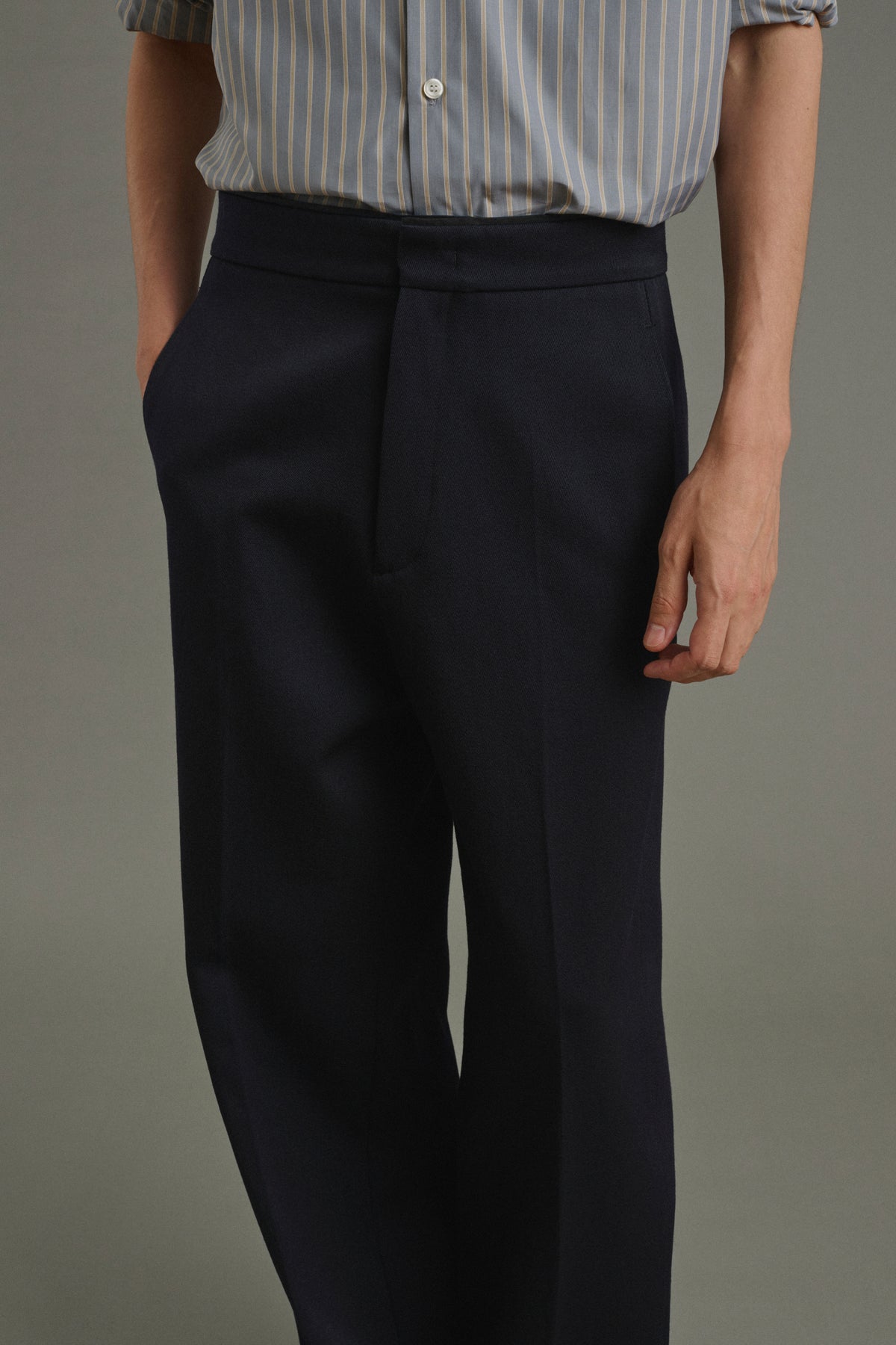 Pantalon Antonin - Dark Navy - Laine - Homme vue 4