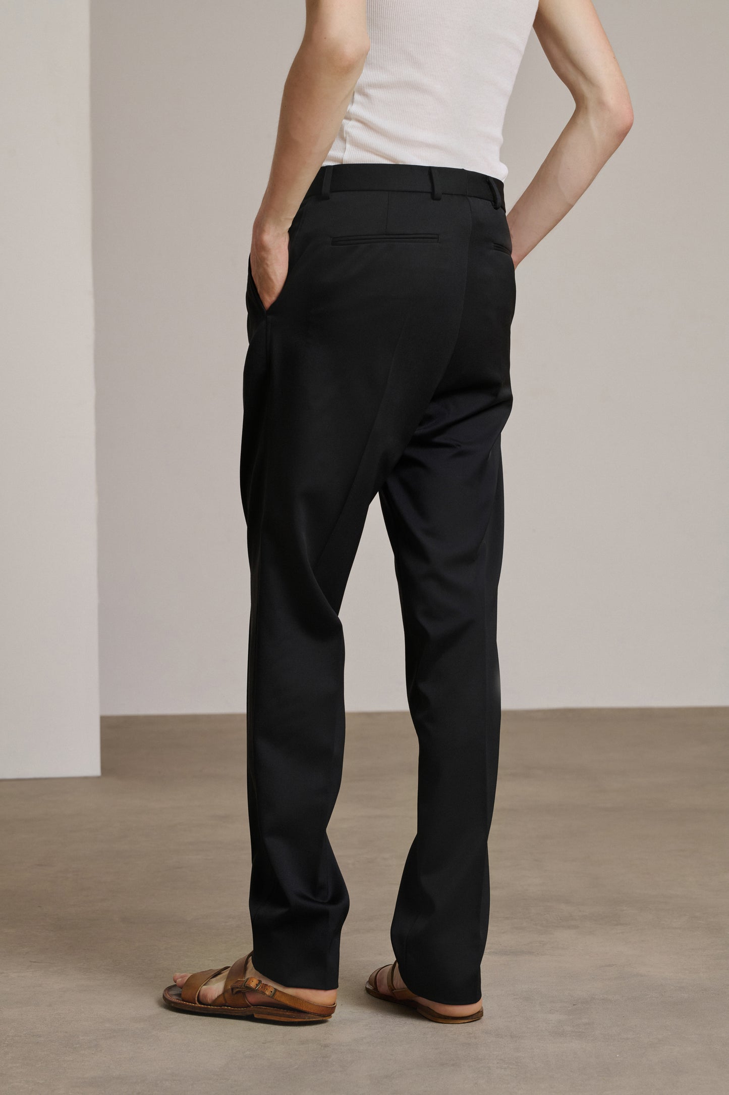 Pantalon Niels - Noir - Laine - Homme