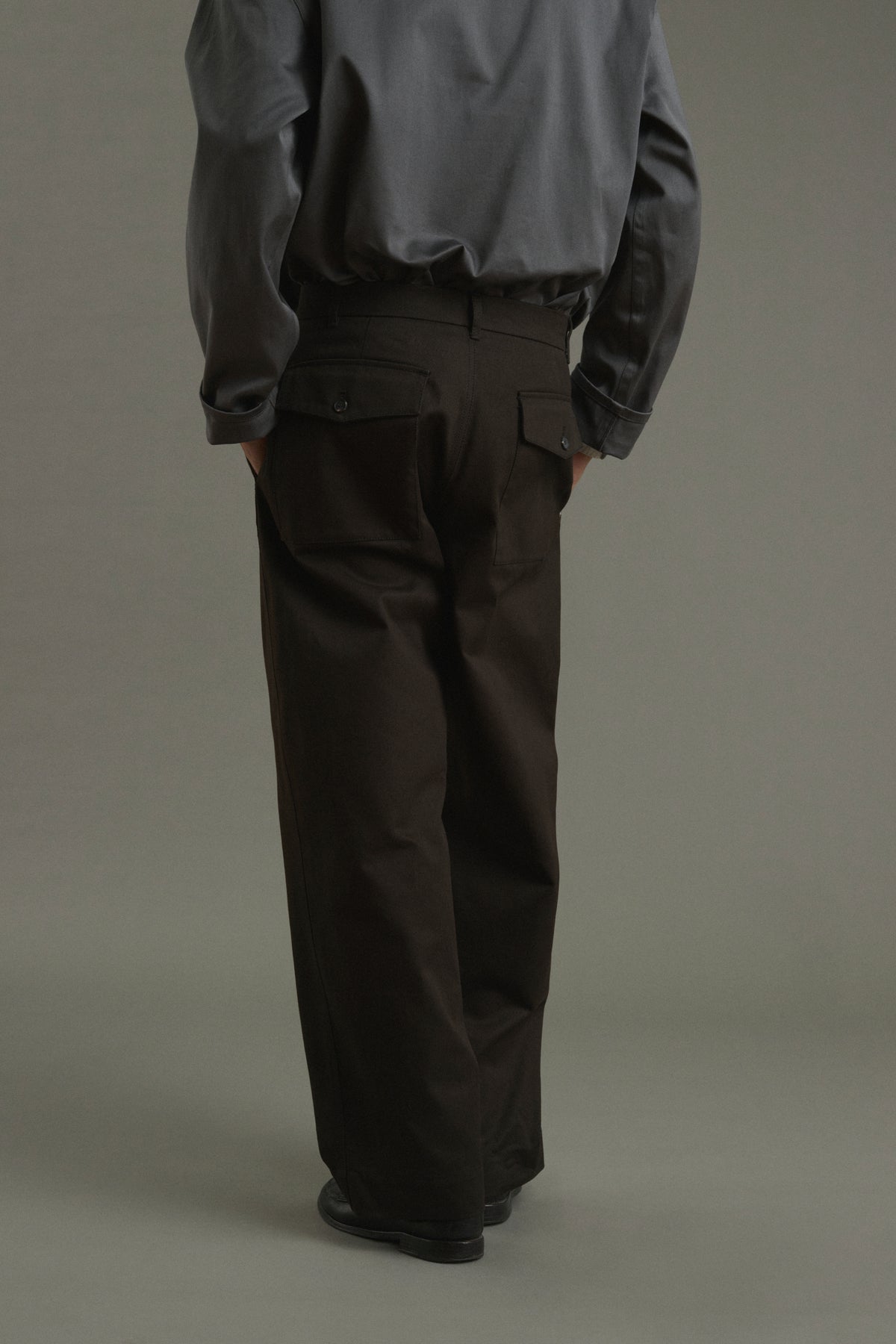 Pantalon Chet - Marron - Coton - Homme