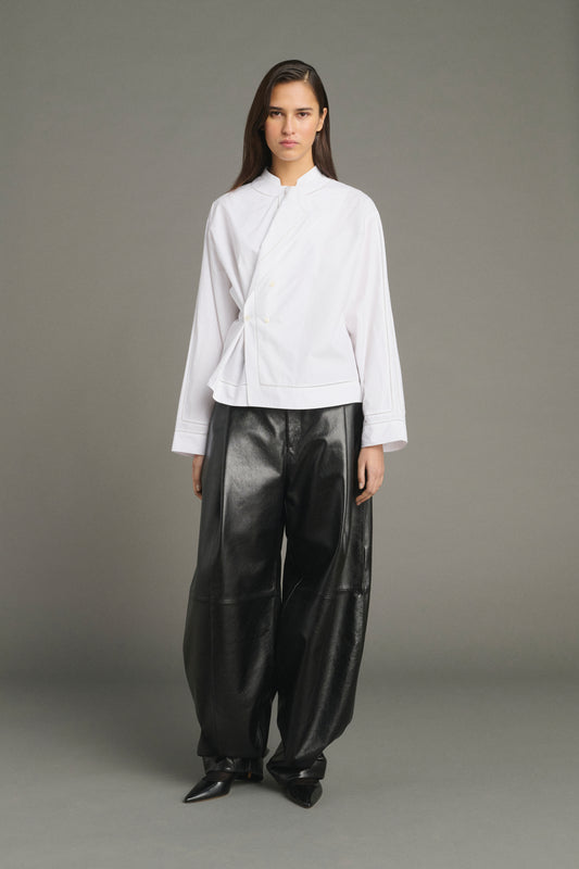 Blouse Lorraine - Blanc - Coton - Femme