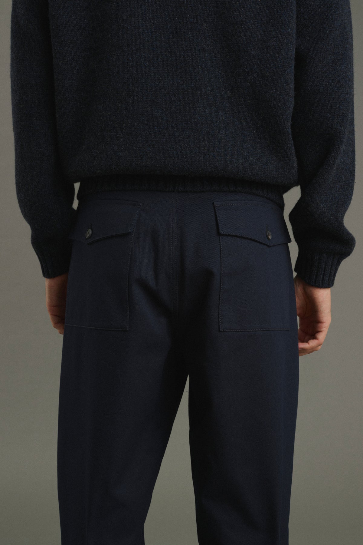 Pantalon Chet - Navy - Coton - Homme