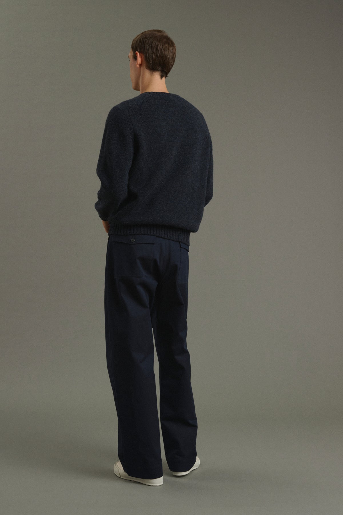 Pantalon Chet - Navy - Coton - Homme vue 2