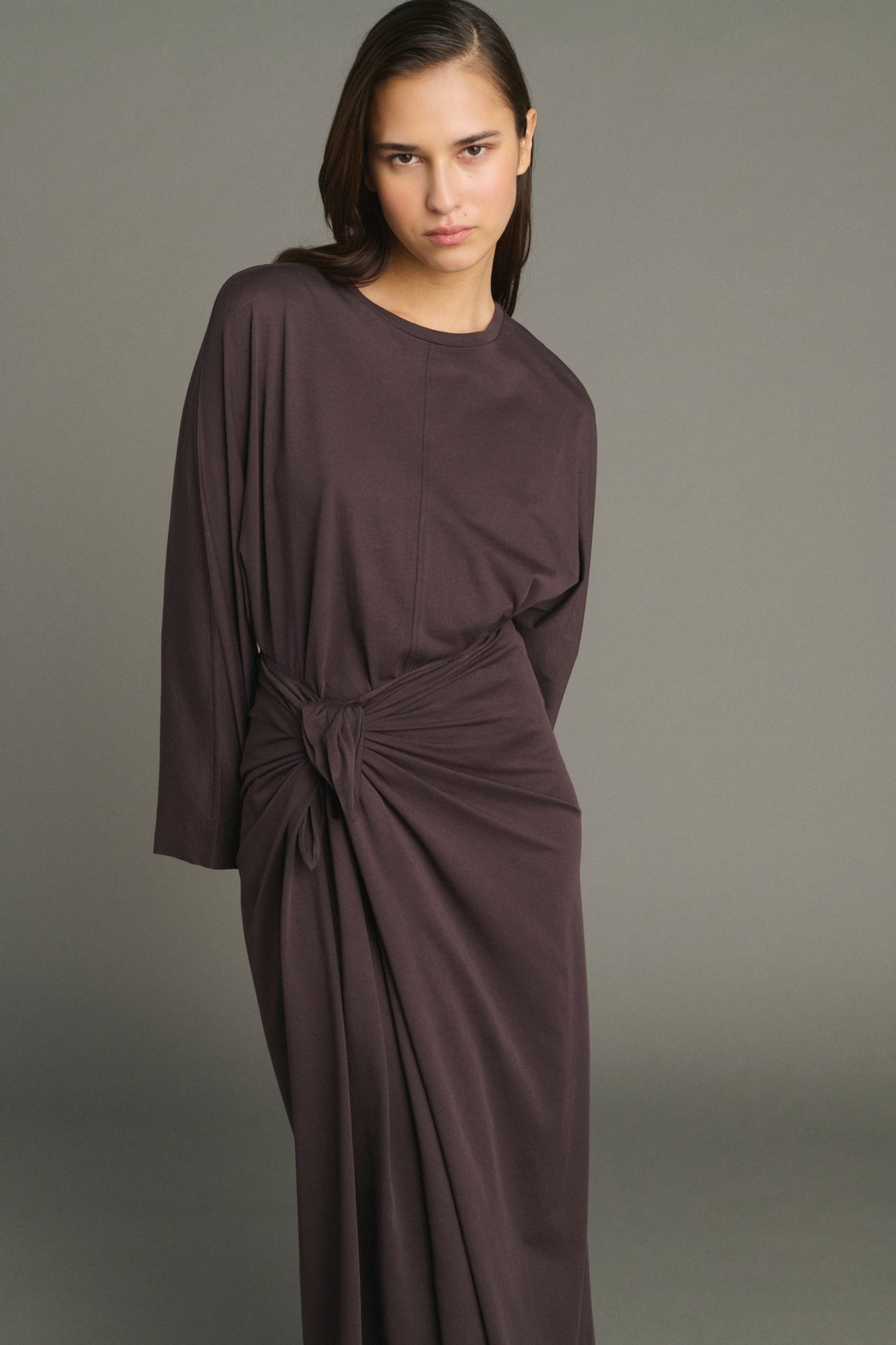 Tee-Shirt Luca - Chocolat - Coton - Femme vue 1