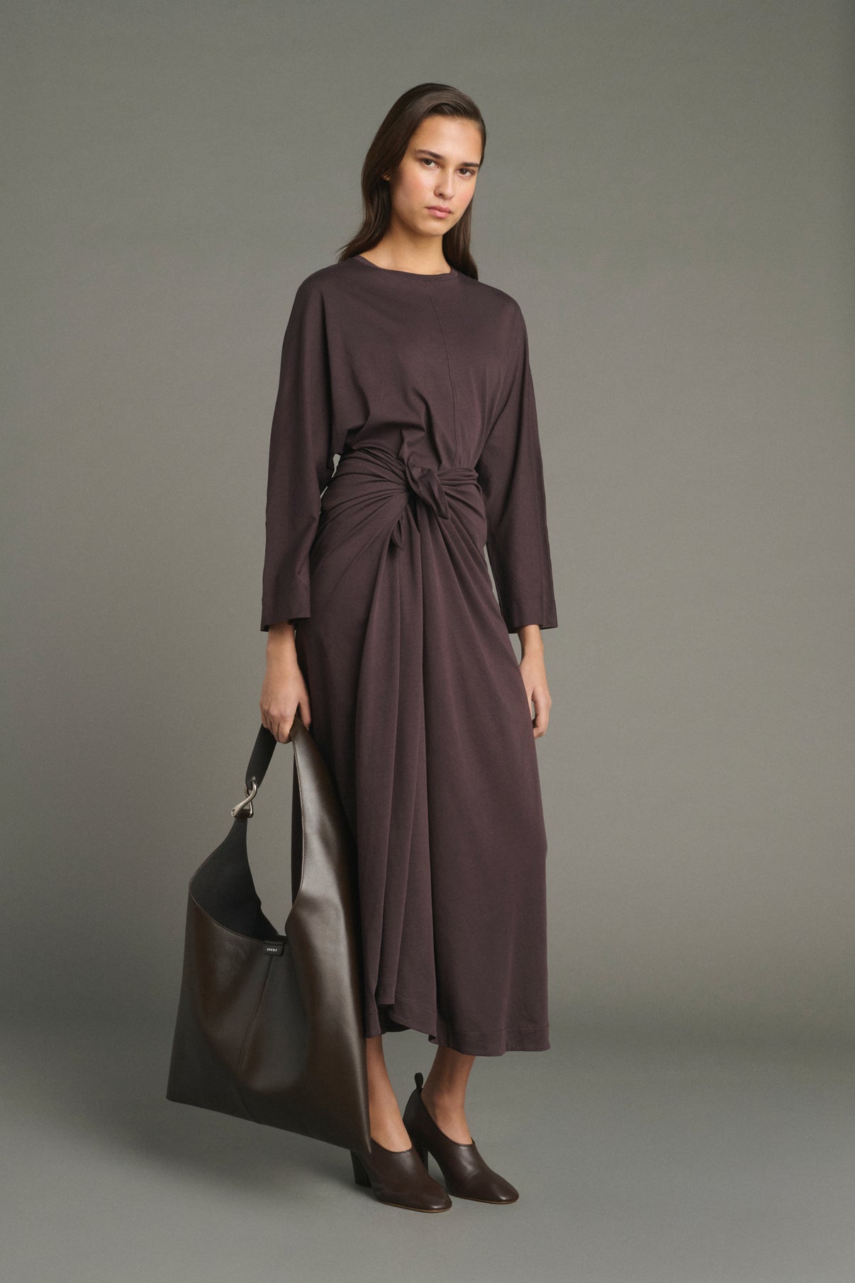 Sac Cosima - Marron - Cuir - Femme vue 2