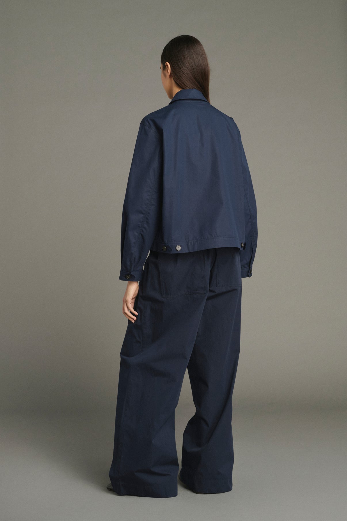 Veste Jared - Navy - Coton - Femme vue 2