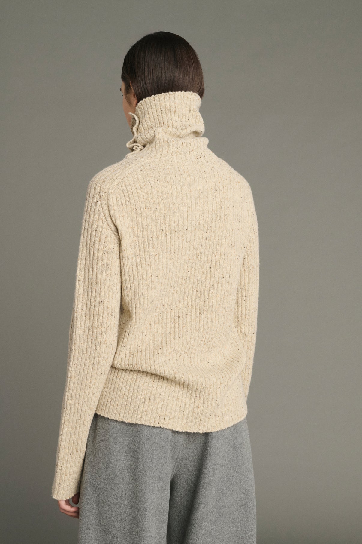 Pull Joey - Beige Clair - Laine - Femme vue 4