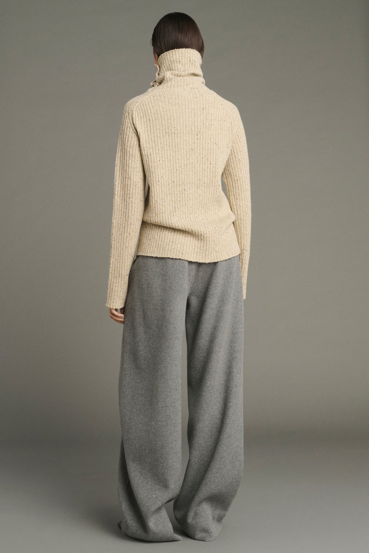 Pull Joey - Beige Clair - Laine - Femme vue 2