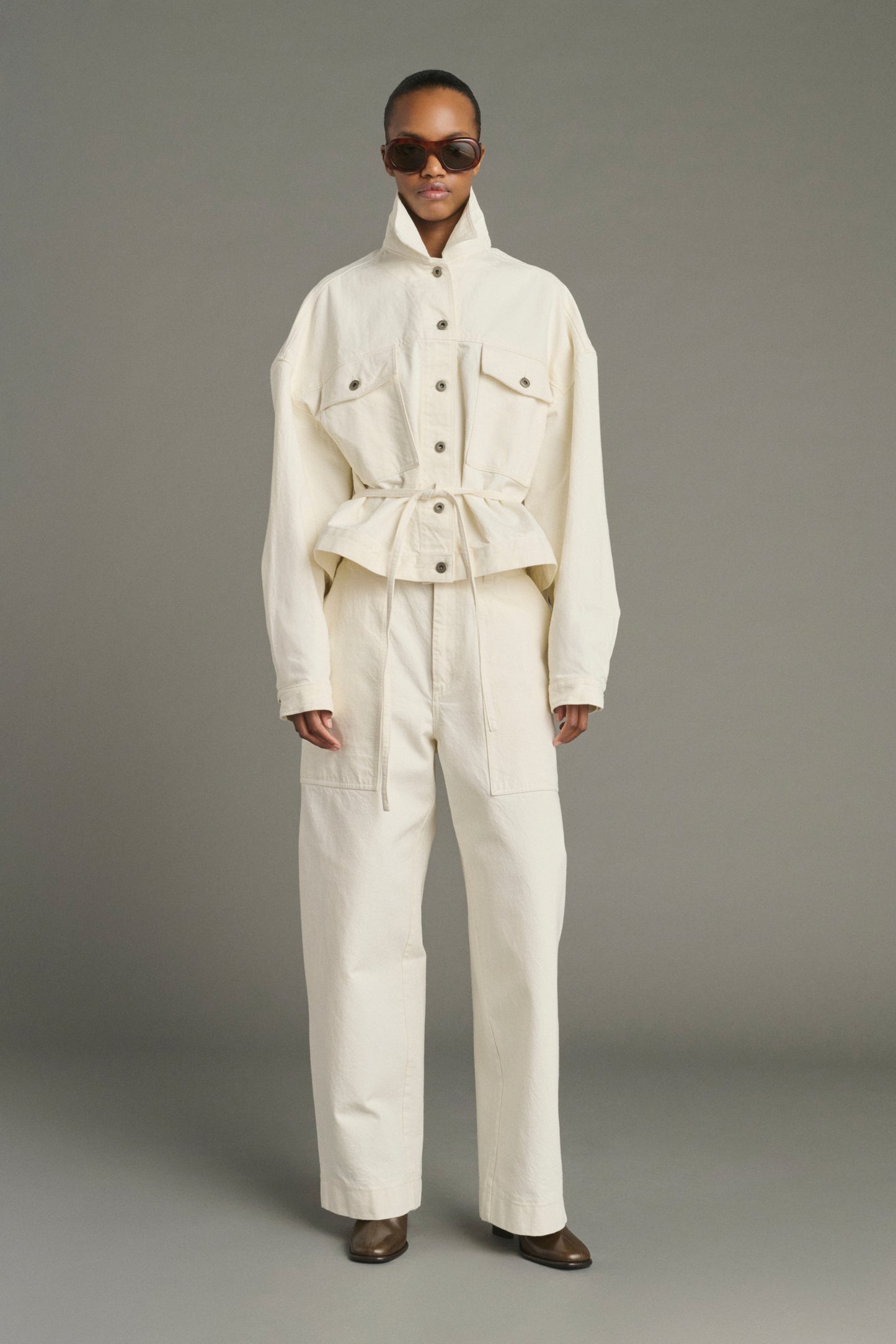 Veste Lys - Écru - Coton - Femme