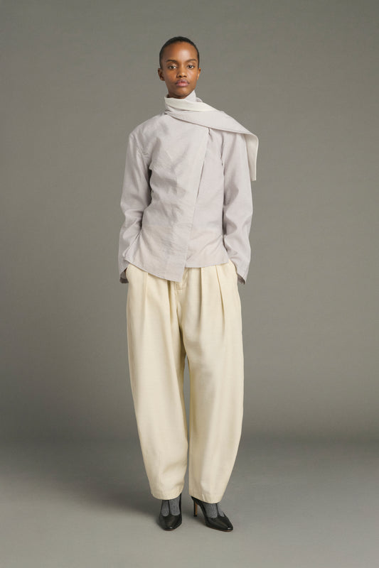Blouse Leonore - Gris Parme - Femme