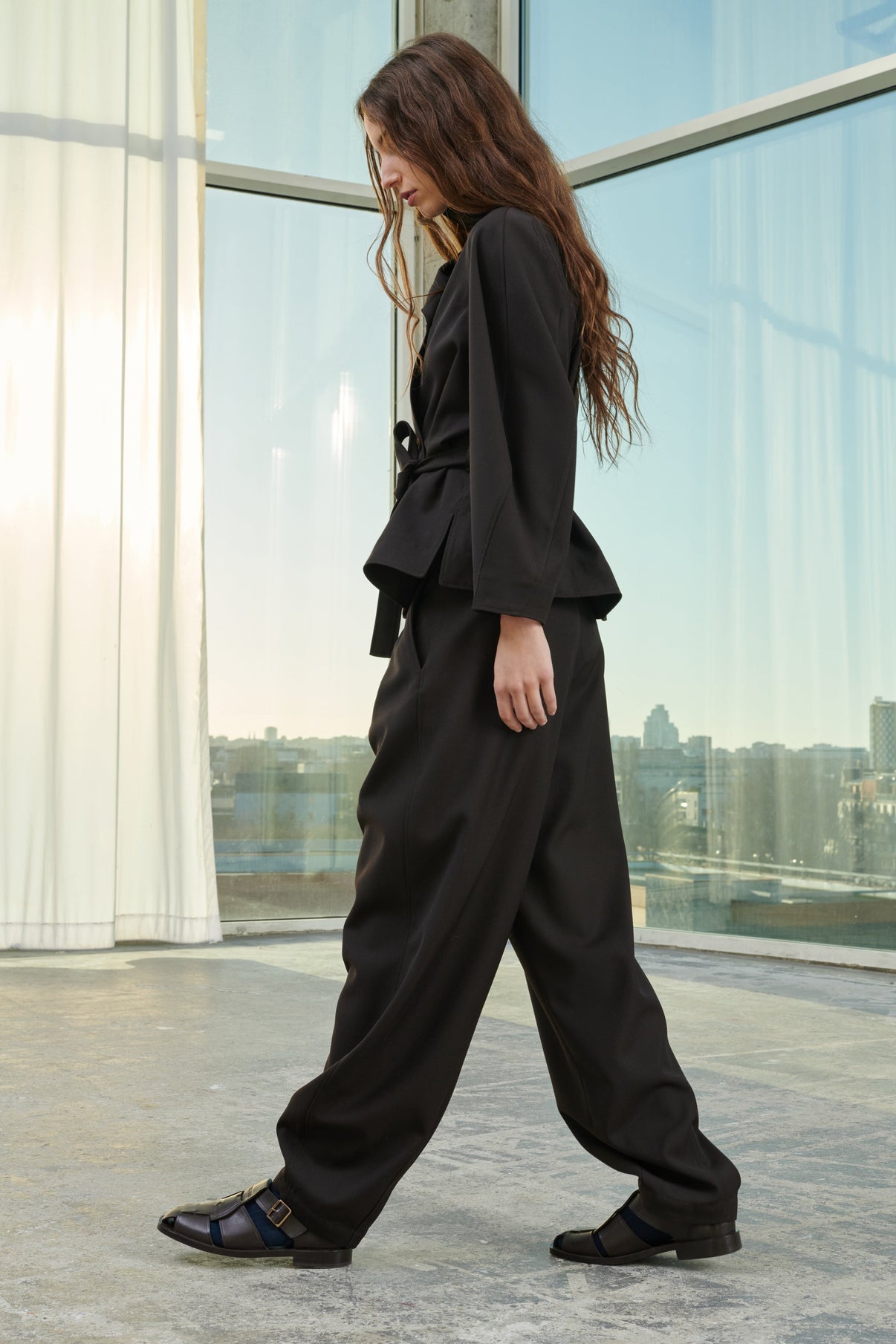 VESTE THEIA NOIRE vue 4