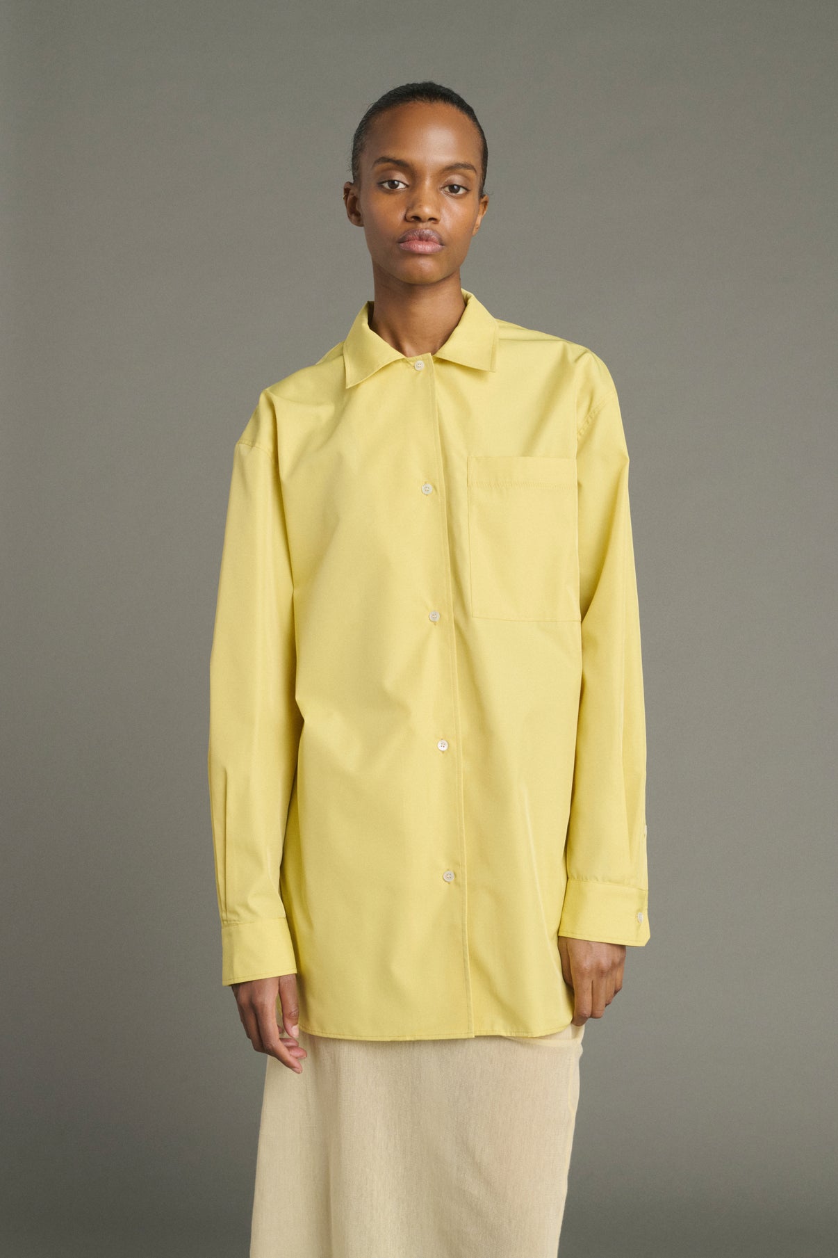 Chemise Kita - Jaune/Beige - Femme vue 3