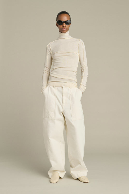 Tee-Shirt Lois - Écru - Laine - Femme