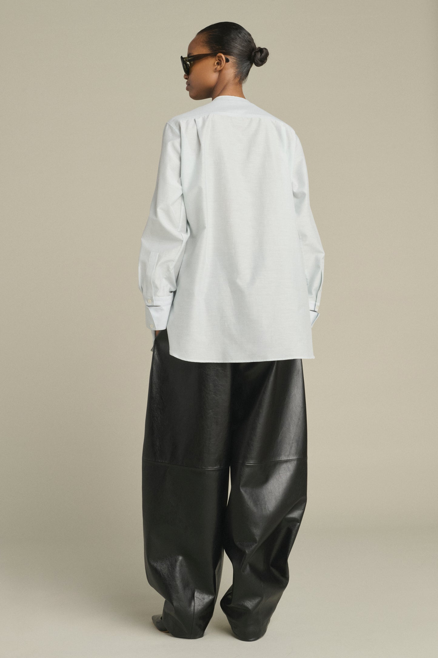 Chemise Anora - Bleu Pâle - Coton - Femme
