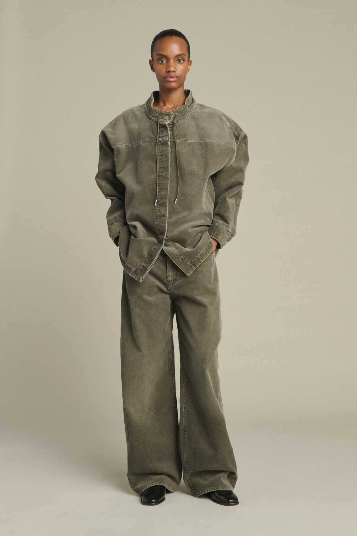 Chemise Lima - Gris - Coton - Femme vue 3