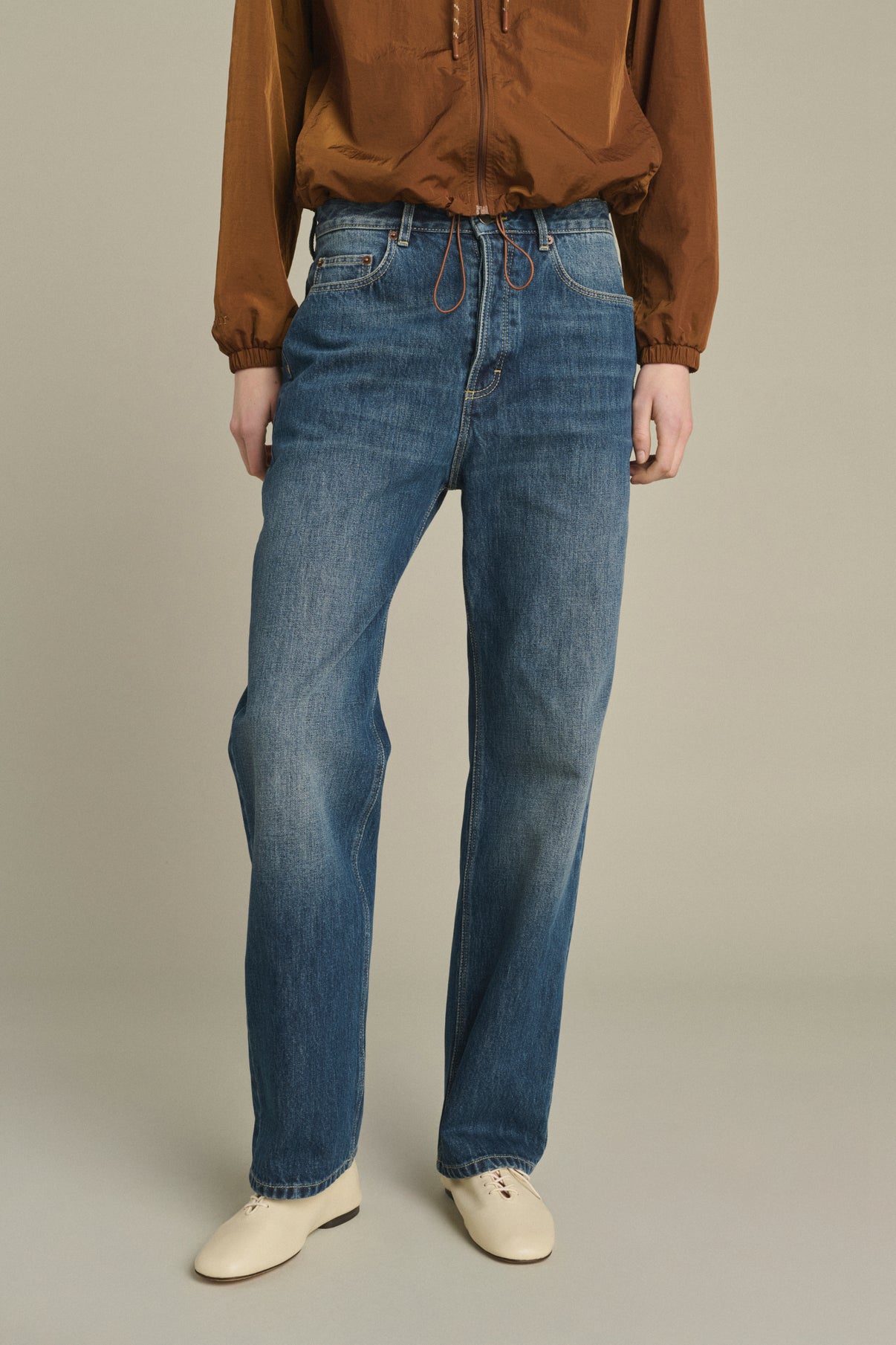 Jean Lucien - Denim Bleu Délavé - Coton - Femme vue 3