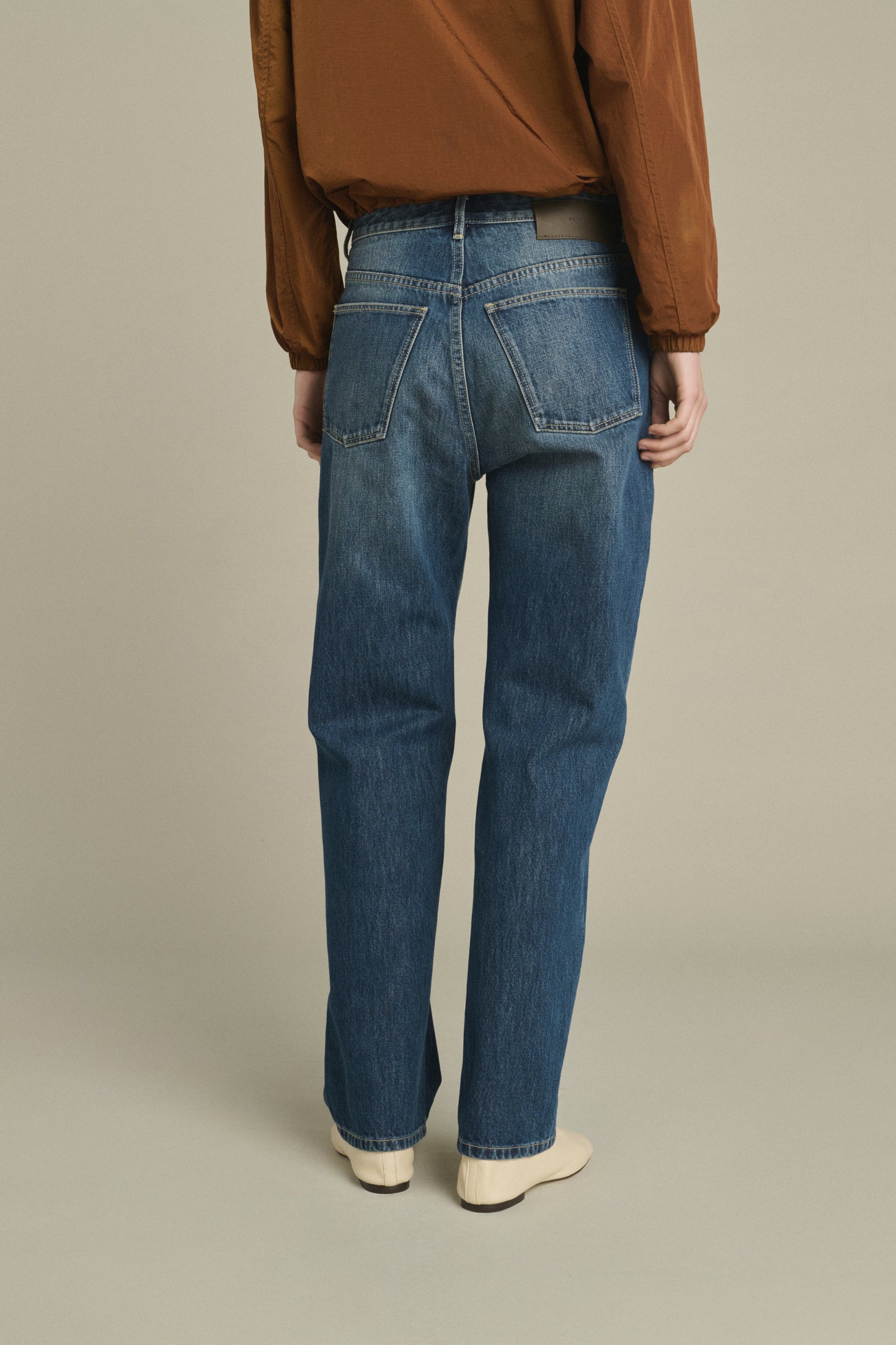 Jean Lucien - Denim Bleu Délavé - Coton - Femme