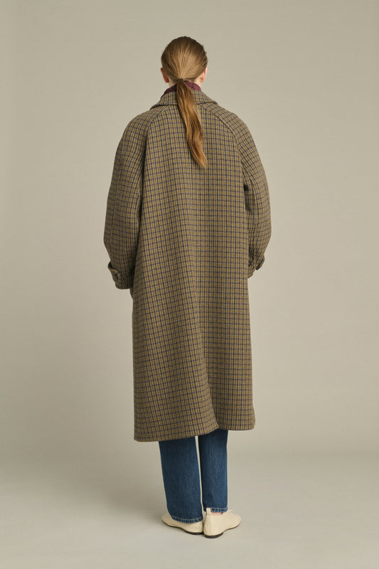 Manteau Berlin - Gris/Kaki - Laine - Femme