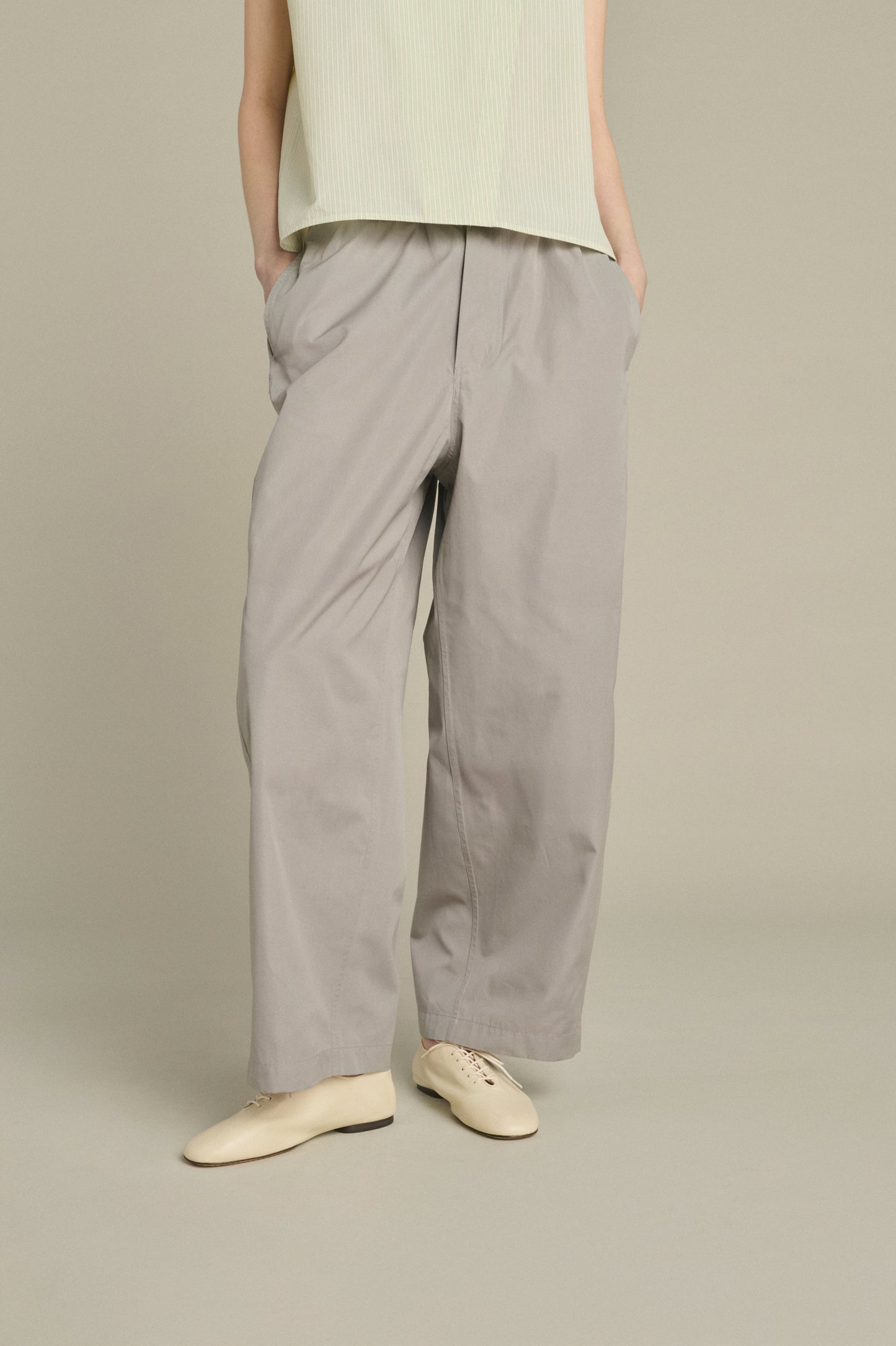 Pantalon Hugues - Gris - Coton - Femme