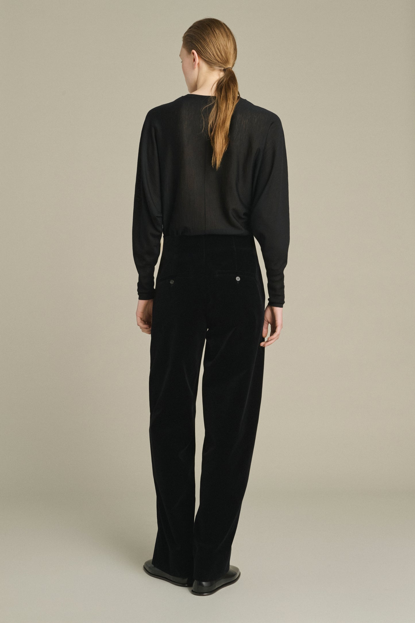 Pantalon Celestin - Noir - Coton - Femme