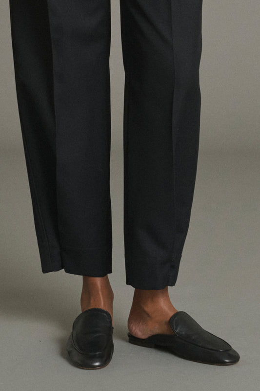 Mules Antonine - Noir - Cuir - Femme
