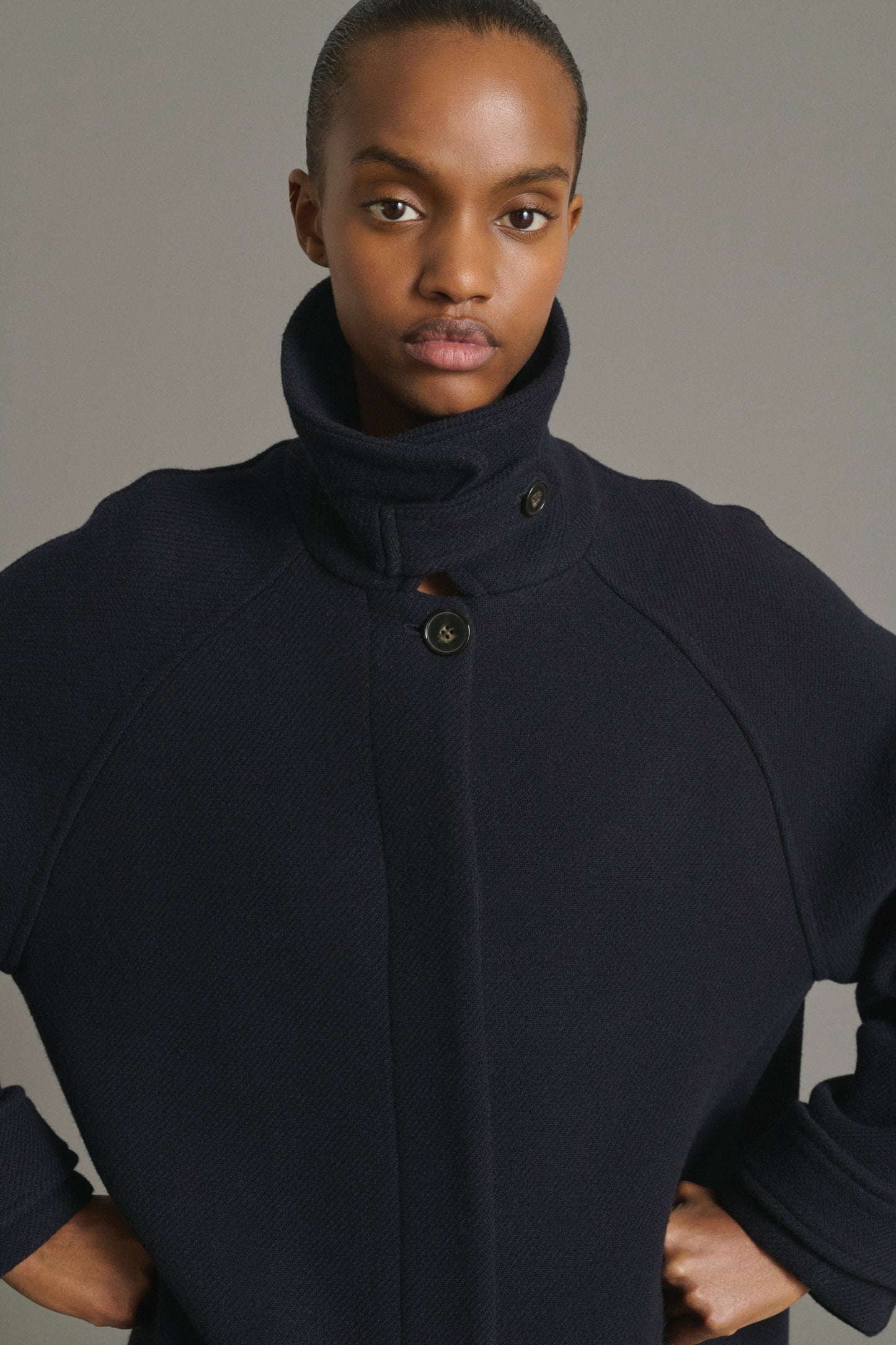 Manteau Berlin - Navy - Laine - Femme