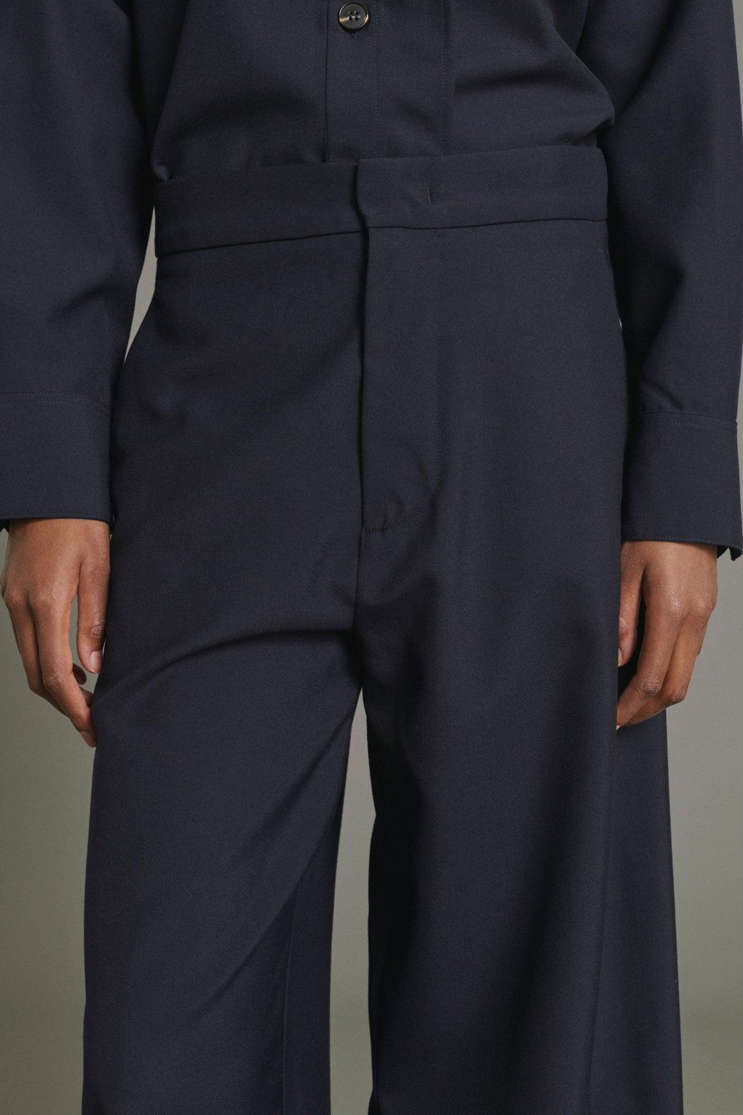 Pantalon Horatio - Bleu Nuit - Femme