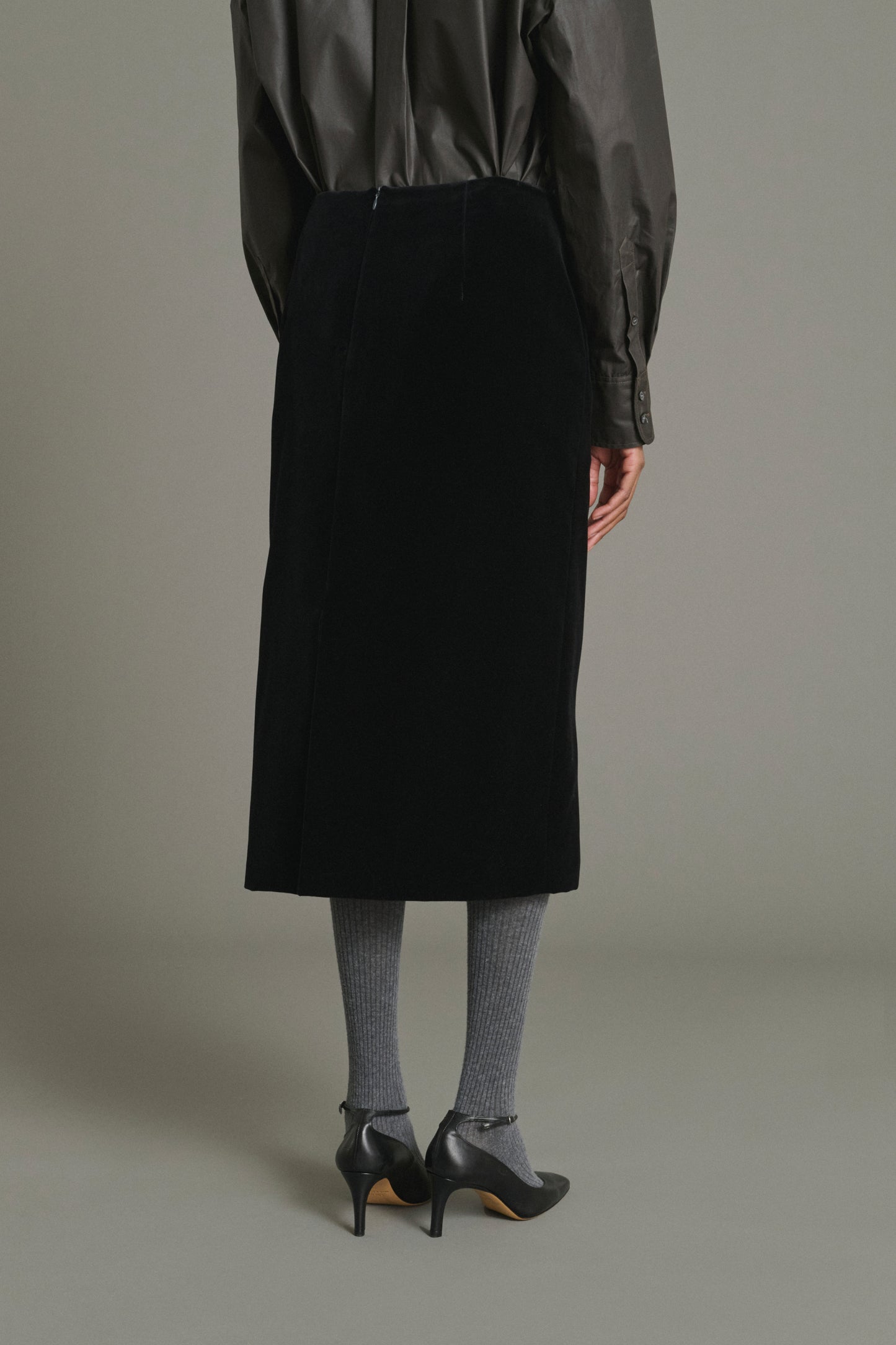 Jupe Flavia - Noir - Coton - Femme