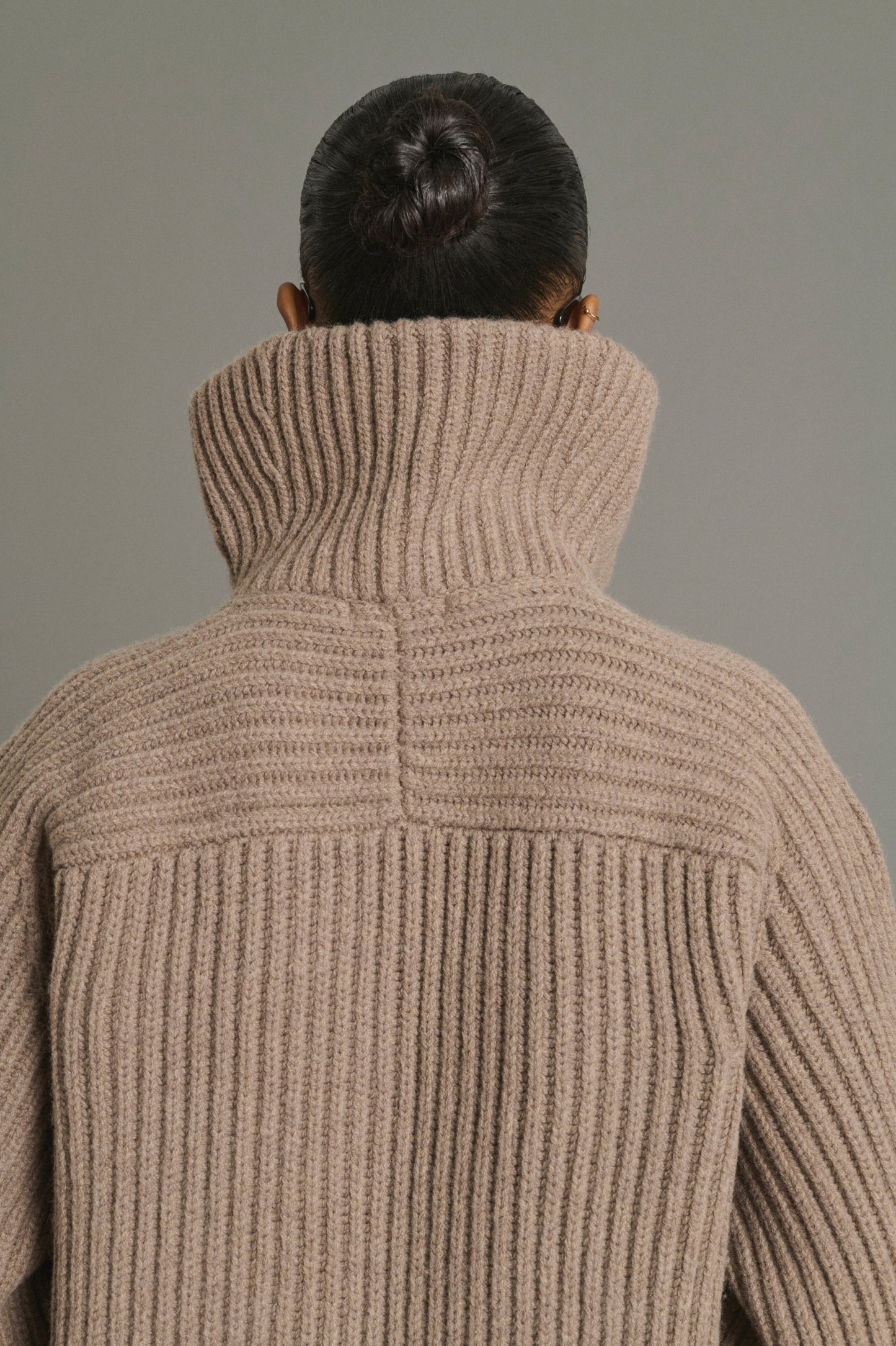 Veste Jasper - Beige Chiné - Laine Mérinos - Femme