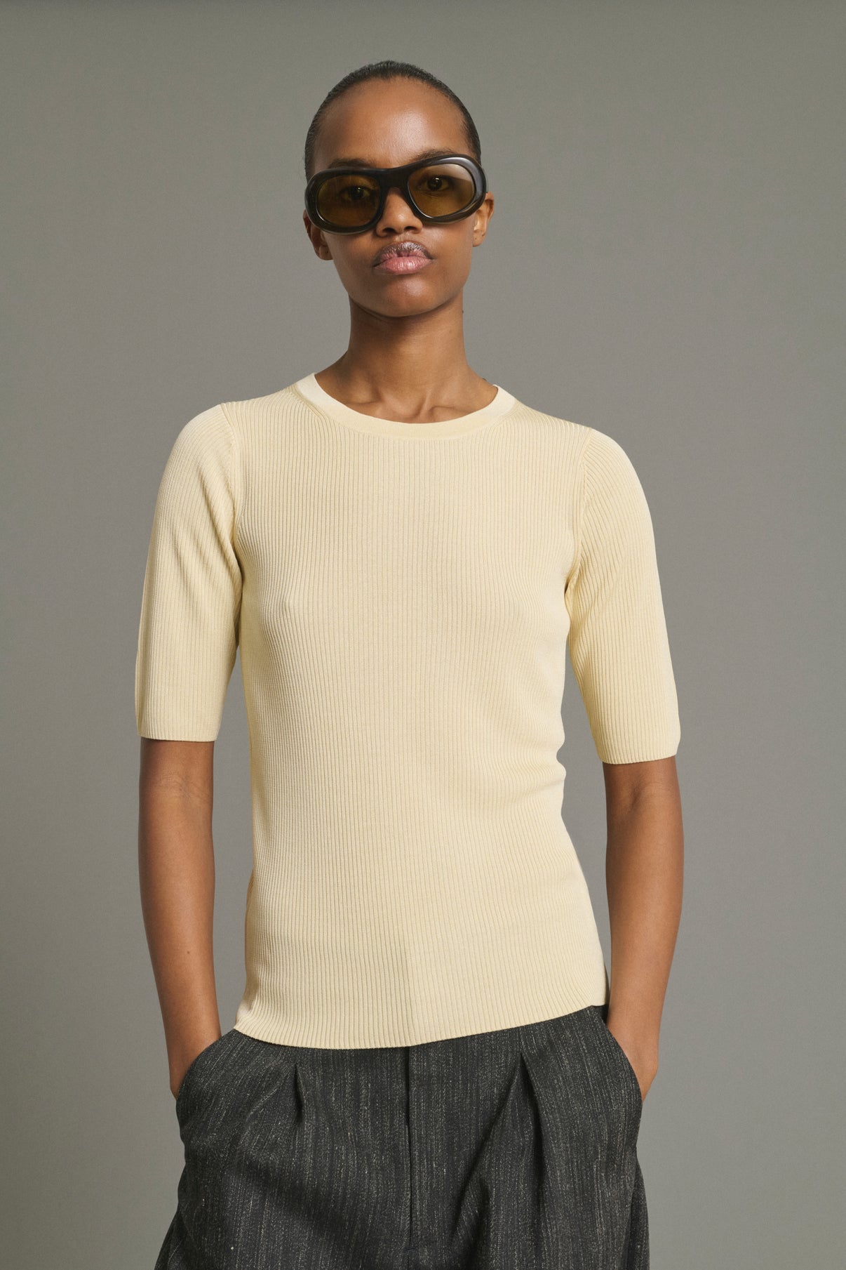 Pull Karina - Crème - Femme vue 3