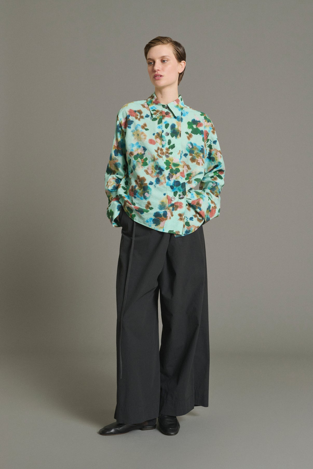 Pantalon Lagos - Noir - Coton - Femme vue 1