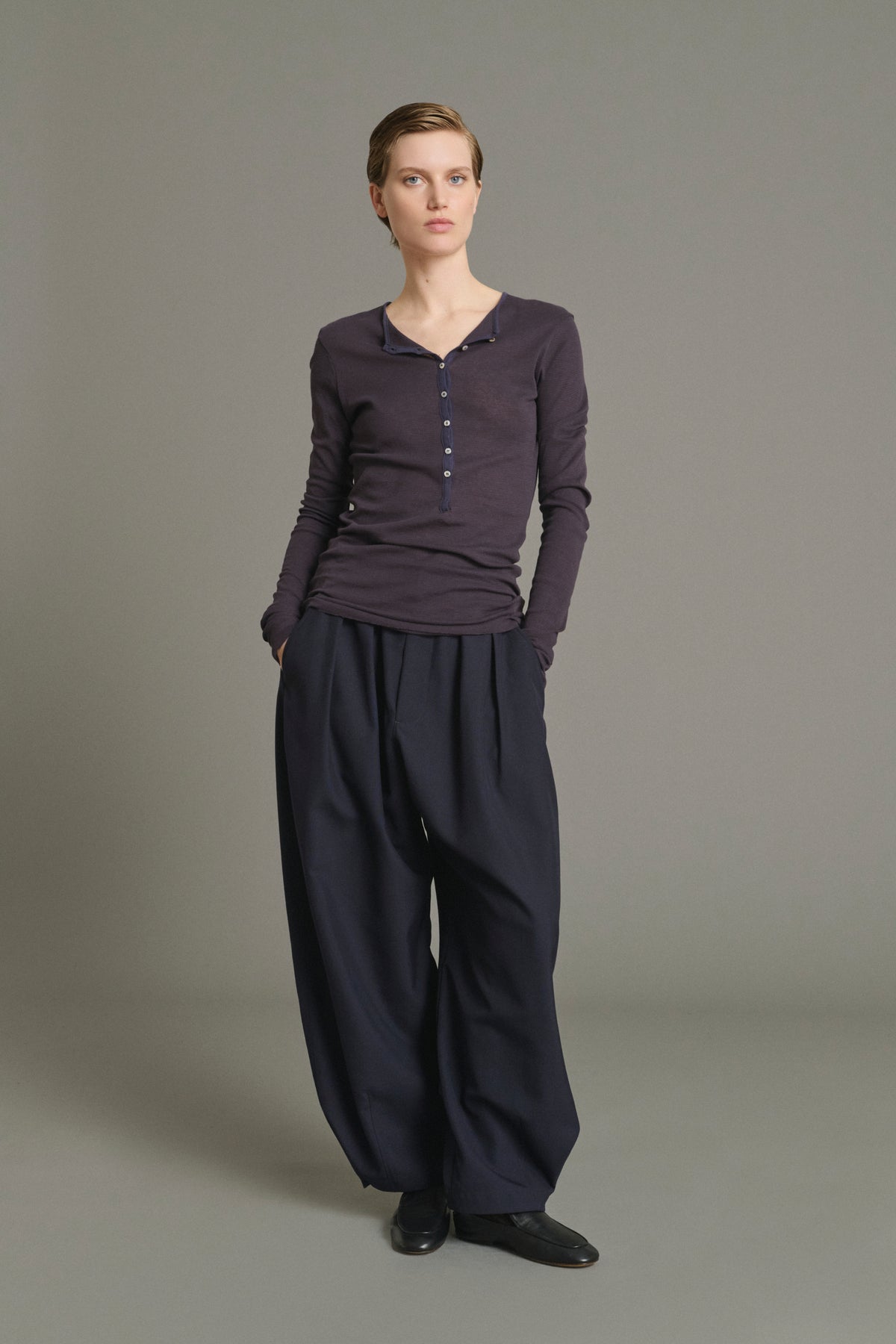 Pantalon Vernon - Bleu Nuit - Femme vue 1