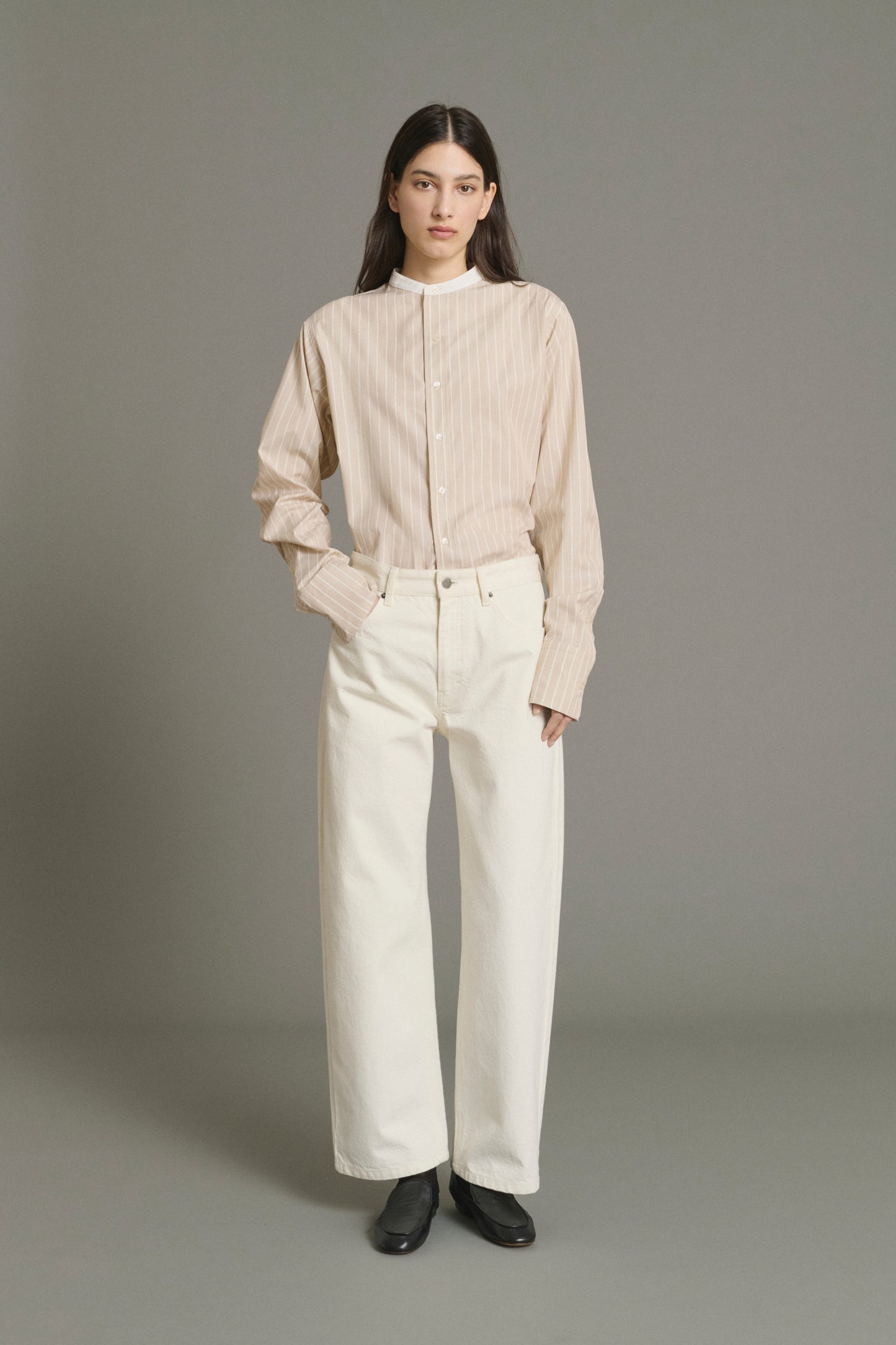 Jean Harrison - Écru - Coton - Femme