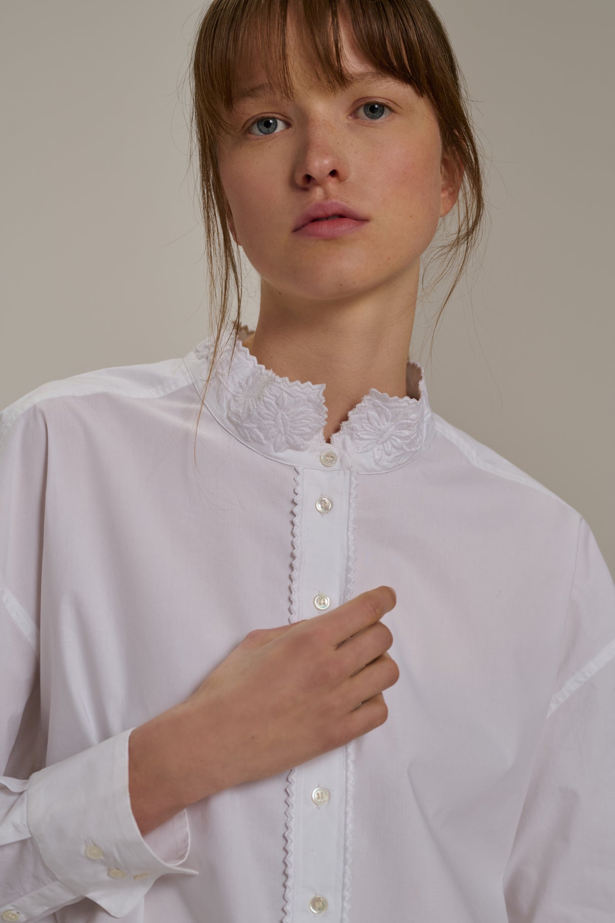 CHEMISE POEME BLANCHE vue 3