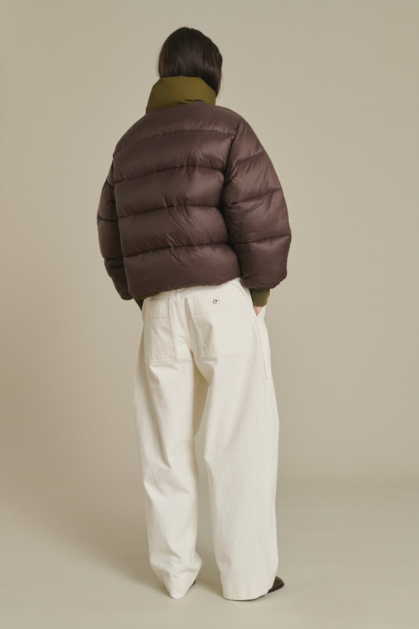 Doudoune Java - Kaki - Coton - Femme
